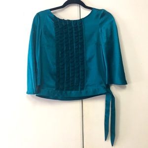 Built by Wendy silk blouse top medium